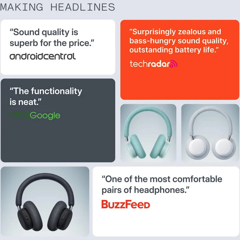 Shoppverse Wireless Over-Ear Headphones