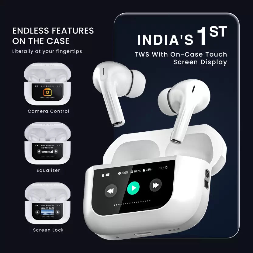 Shoppverse VisionPods™ – Smart Display Wireless Earbuds