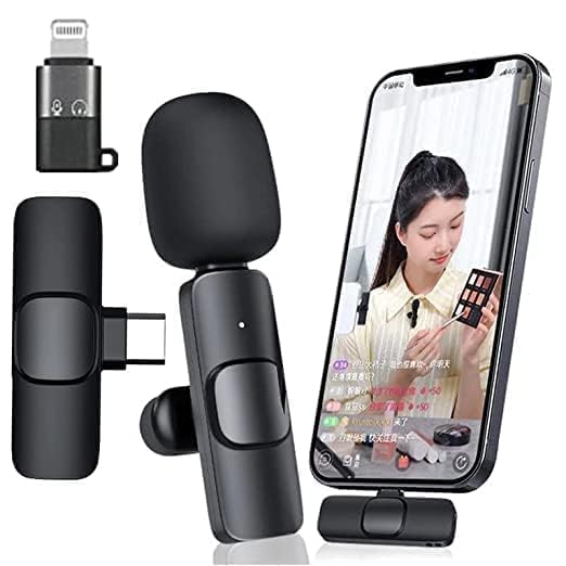 Shopverse K8 Pro™ Wireless Lavalier Microphone
