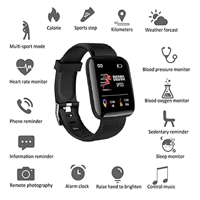 ShopVerse FitX Pro™ Smart Fitness Watch