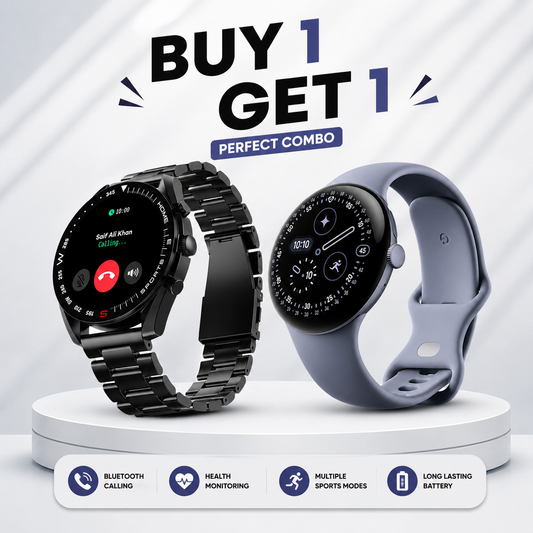 AeroFit X™ + Shopverse ProMax™ Smartwatch Ultimate Duo Bundle