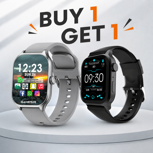 Shopverse Vision X™ Smartwatch + Dodder Smart Fitness Band Offer Bundle