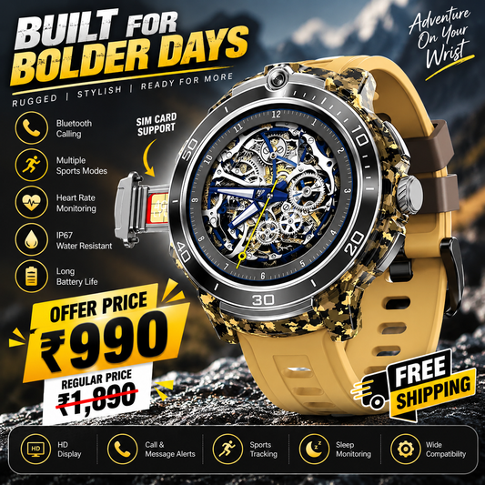 Shopverse Luxury Chrono Smartwatch