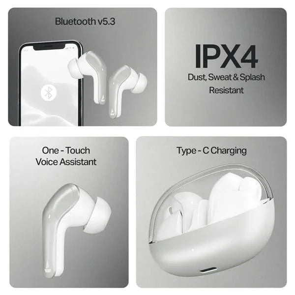 Shopverse CrystalPods – Wireless Bluetooth Earbuds