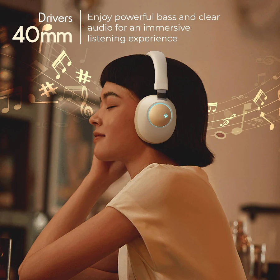 Shopverse Wireless Bluetooth Headphones with LED Lights