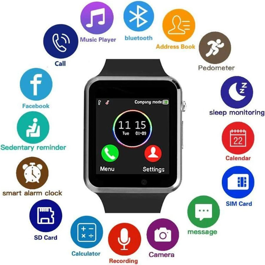 Shopverse SmartCall Fitness Watch