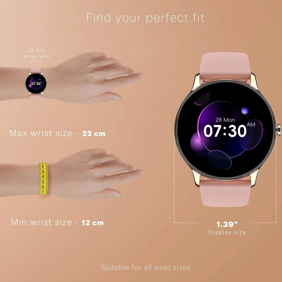 Shopverse Active Round Smartwatch